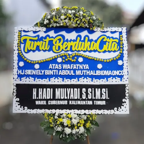 Karangan Bunga Duka Cita Gereja Katolik Hati Kudus Banda Aceh